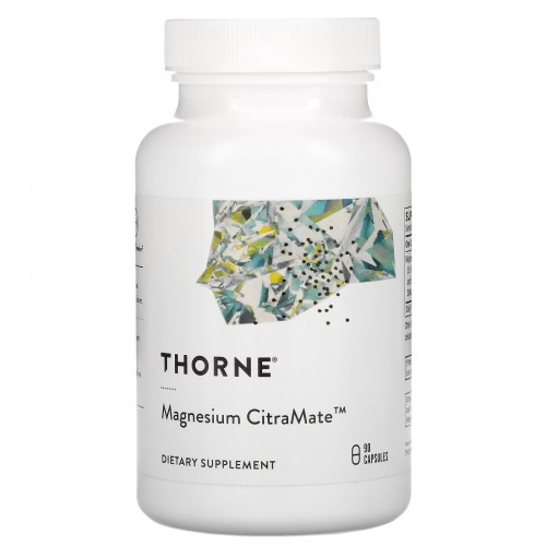 Thorne, Magnesium Citramate, добавка с магнием, 90 капсул Thorne, Magnesium Citramate, добавка с магнием, 90 капсул
